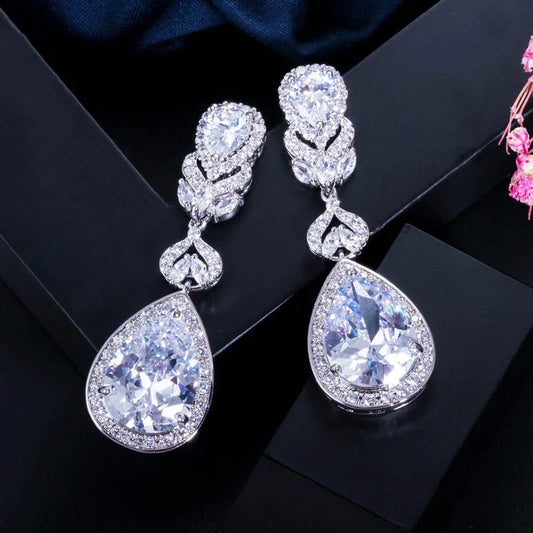 Boucles d'oreilles Cristal CZ